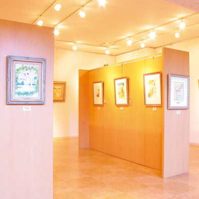 いがらしゆみこ美術館ギャラリー